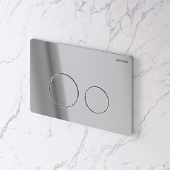 Grossman Инсталляция для подвесного унитаза Style 97.05.10M с клавишей смыва хром глянцевый – фотография-8